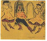 Ernst Ludwig Kirchner, Hungarian dance